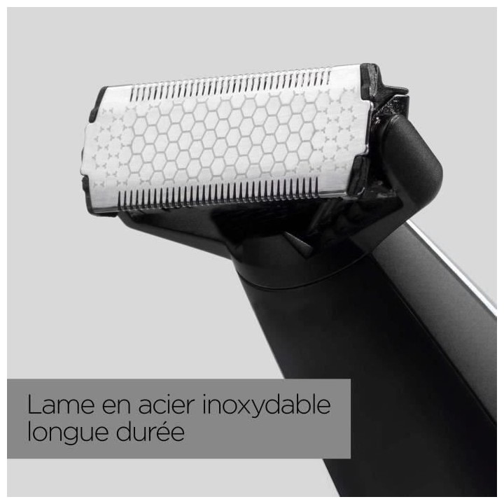 BABYLISS - Tondeuse barbe hybride - 100% étanche - autonomie 90min -