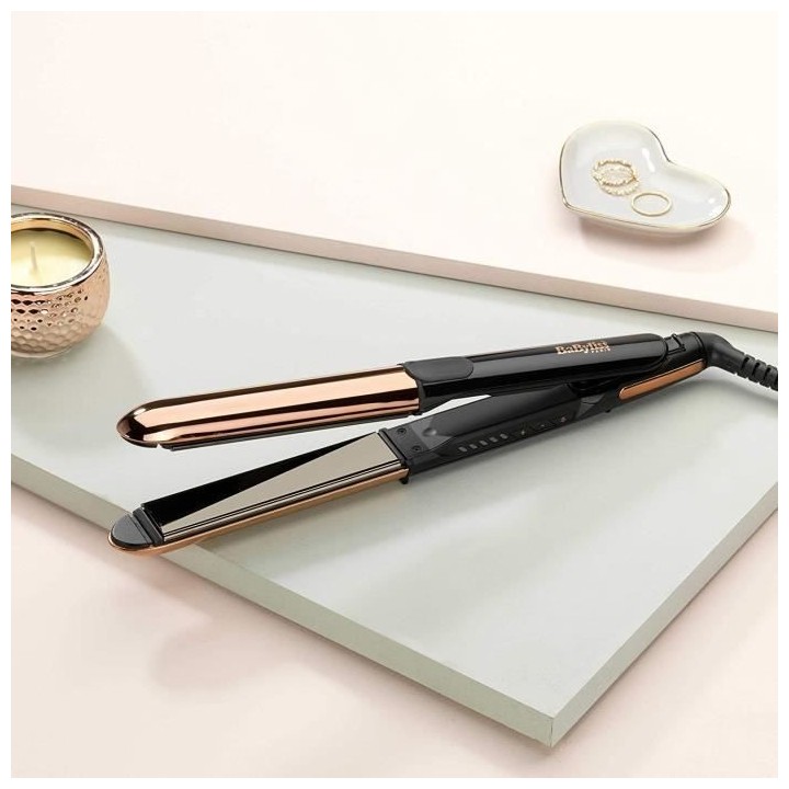 Lisseur Babyliss Babyliss ST482E - straight & curl brillance - 5 temp