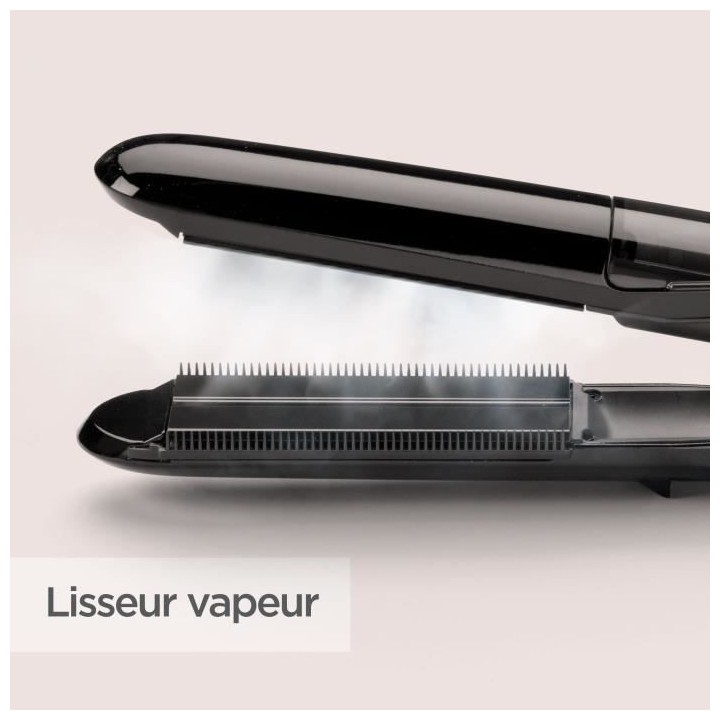 Lisseur vapeur Steam Straight Babyliss ST492E - Plaques larges 39mm c