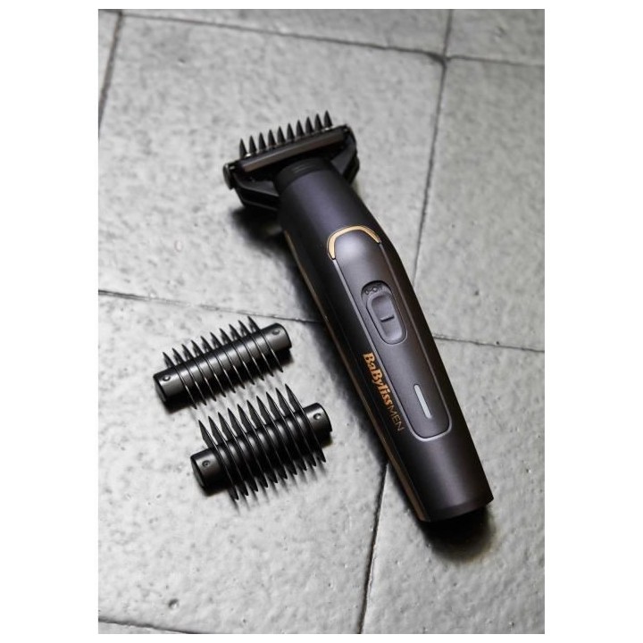 Tondeuse Corps - BaByliss - BG120E - Sans fil, 3 guides de coupe, 100%