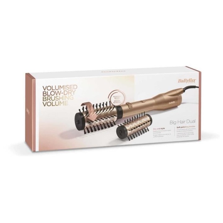 Brosse Soufflante BaByliss AS952E Big Hair Dual - 650W, Brosses de 50