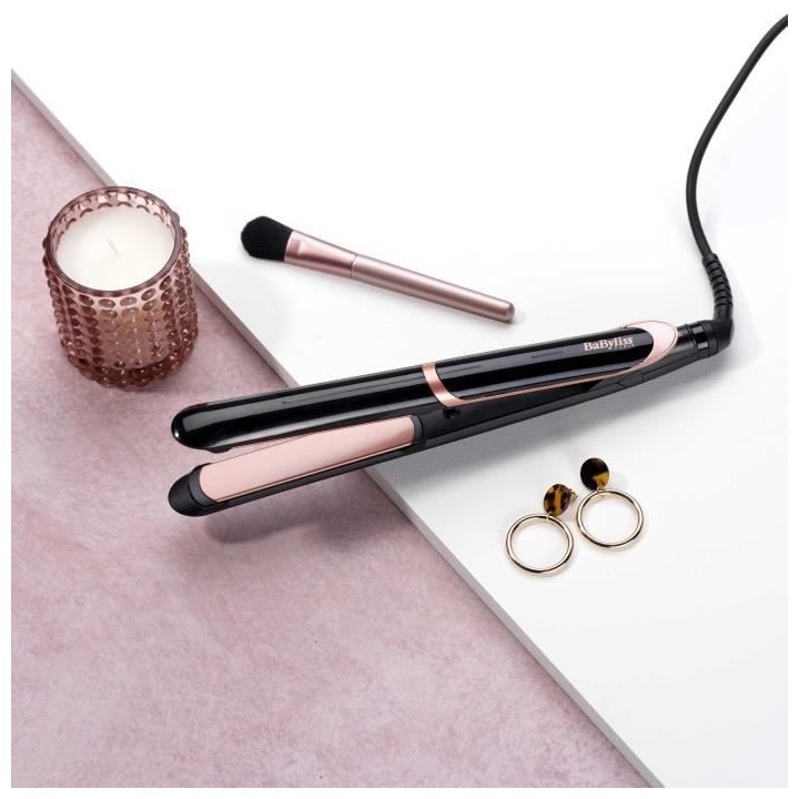 Lisseur Super Smooth 235 - BABYLISS - ST391E - Tourmaline-céramique -