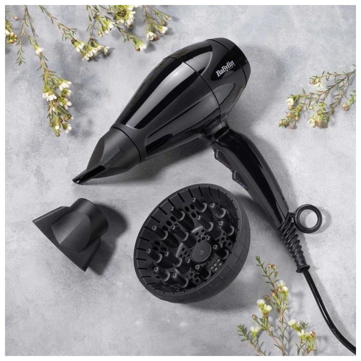 Seche-cheveux BABYLISS 6715DE Professionnel - Diffuseur - Format ultra