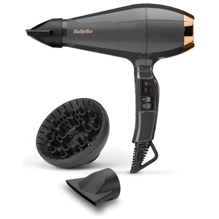 Seche-cheveux BABYLISS 6719DE Professionnel - Diffuseur Professionnel