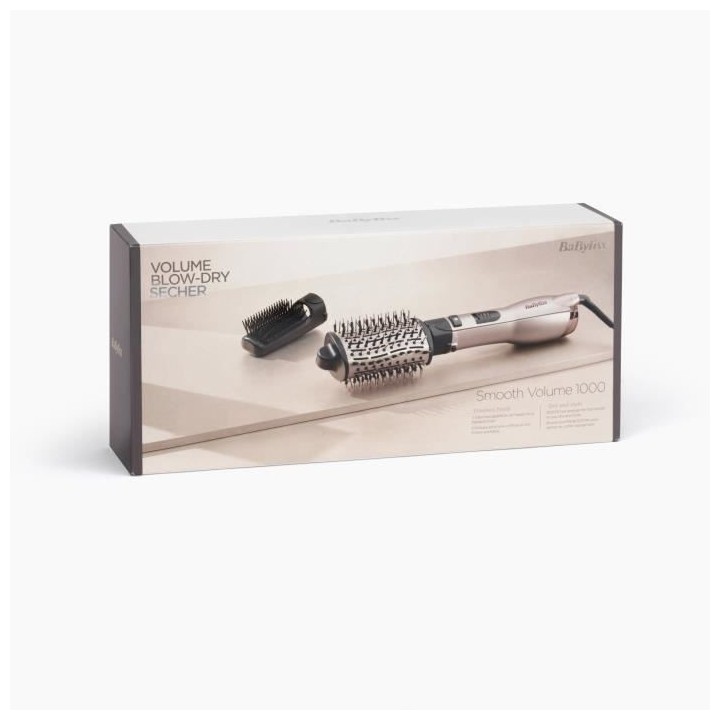 Brosse soufflante Smooth Volume 1000 BaByliss AS90PE - Pour lisser, ap