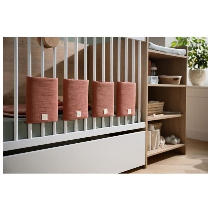 Lit bébé combiné - 120x60cm - Evolutif en 90x190cm - Babyprice Up -