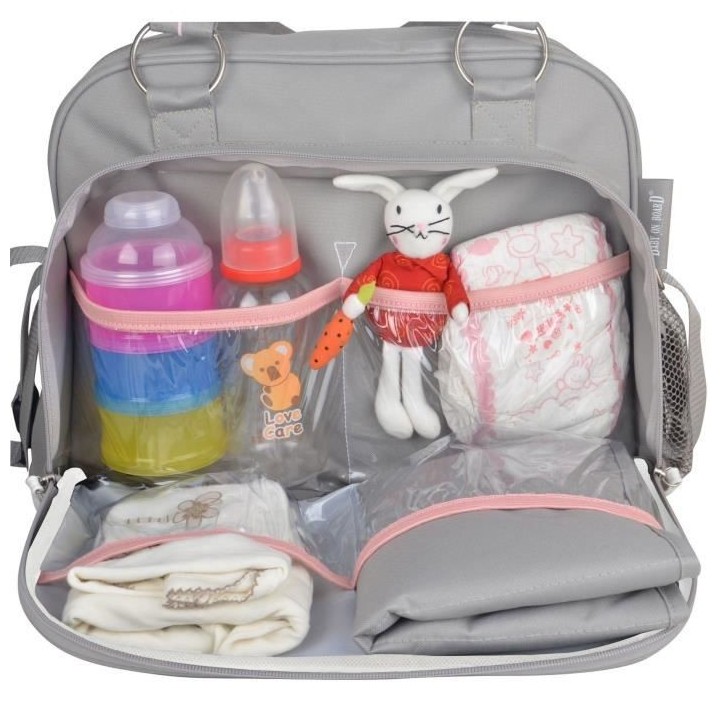 BABY ON BOARD Sac a langer + accessoires nomades Simply Girl - Des la