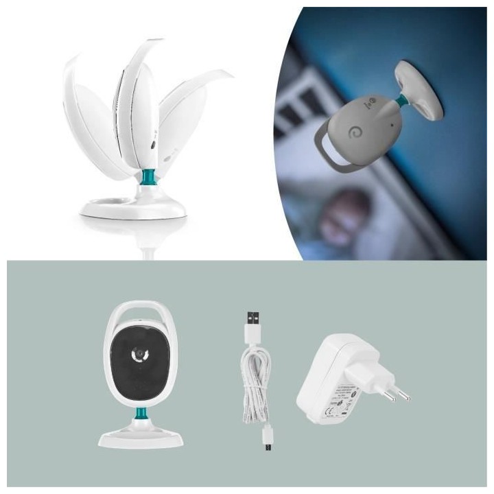 Caméra additionnelle BABYMOOV YOO-SEE - Numérique - Blanc - Surveill