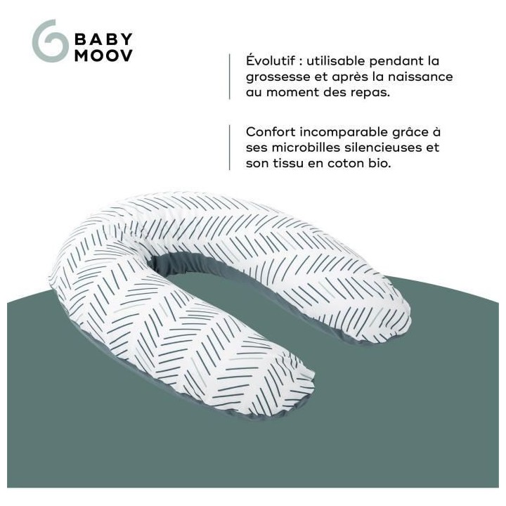 Babymoov Coussin de Maternité doomoo Ethnic Petrol