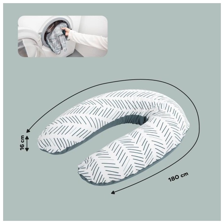 Babymoov Coussin de Maternité doomoo Ethnic Petrol