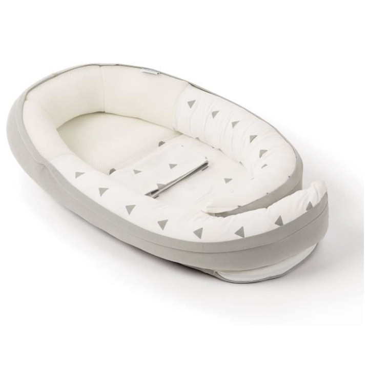BABYMOOV Réducteur de lit Doomoo Cocoon gris