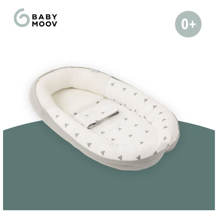 BABYMOOV Réducteur de lit Doomoo Cocoon gris