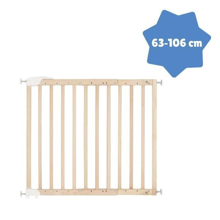 Badabulle Barriere de sécurité extensible Deco Pop 63-106 cm