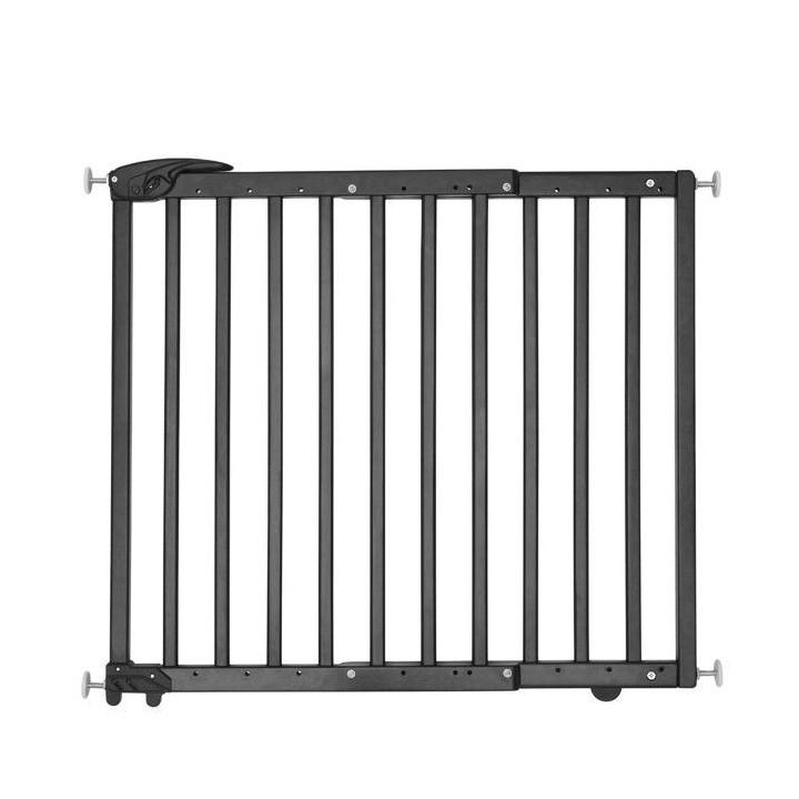 Badabulle Barriere de sécurité extensible Deco Pop Noir 63-106 cm