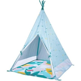 Badabulle Tipi Jungle pour Enfant Anti-UV FPS 50+ Matelas Waterproof E