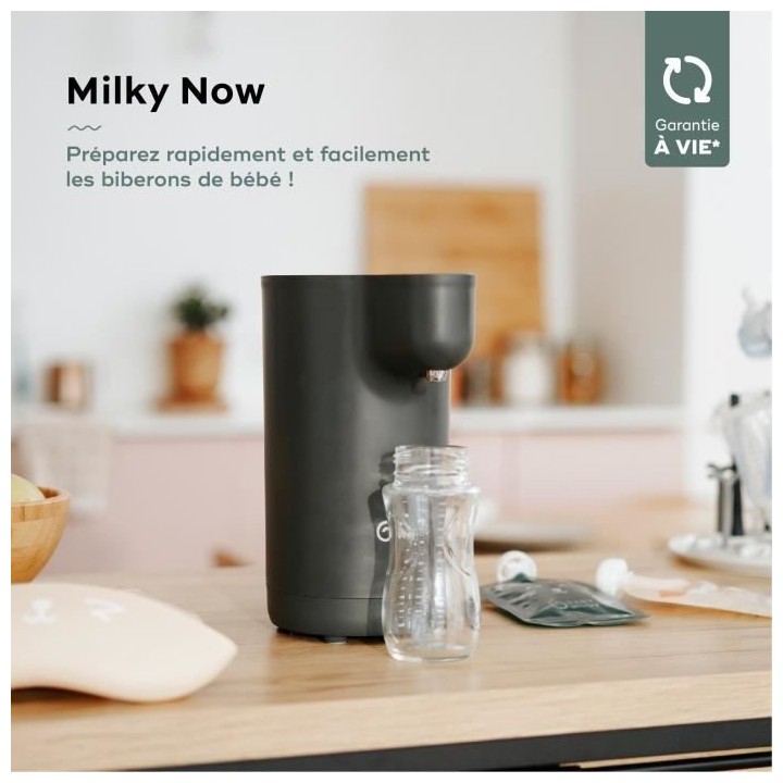 BABYMOOV Préparateur de biberons Milky Now - Chauffe et maintient au