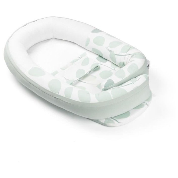 BABYMOOV Réducteur de lit doomoo Cocoon Leaves Aqua Green