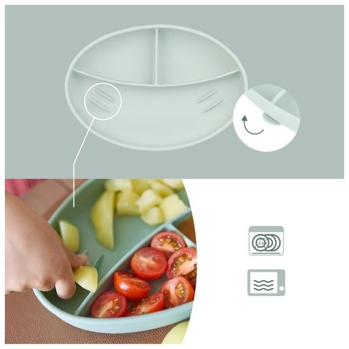 Babymoov Coffret repas GROW'ISY, 24-36 mois, Contient 1 gourde, 2 cuil