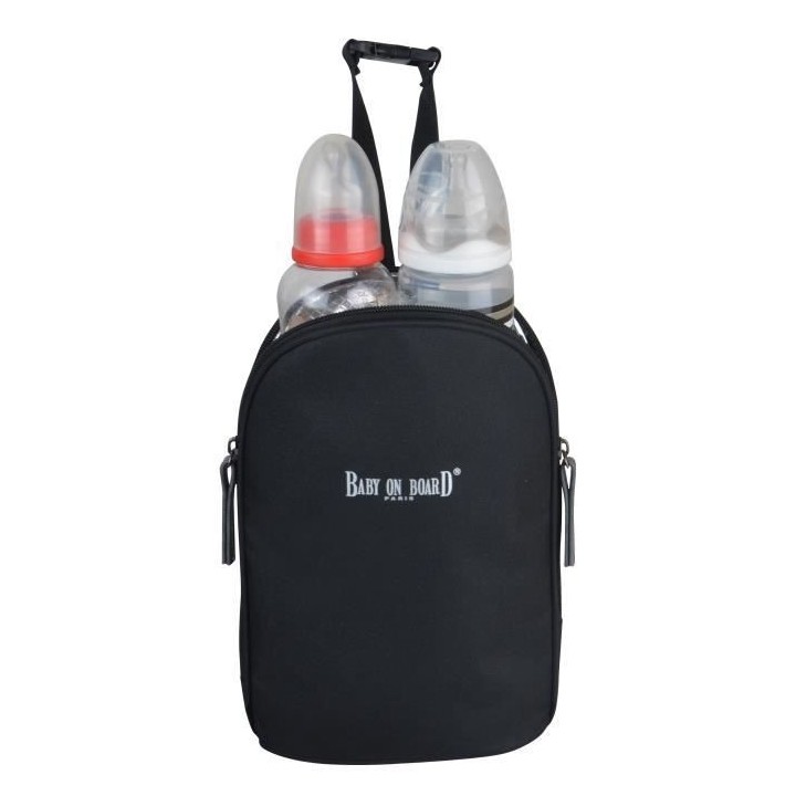 Baby on board- sac a langer - sac urban classic black - 2 compartiment