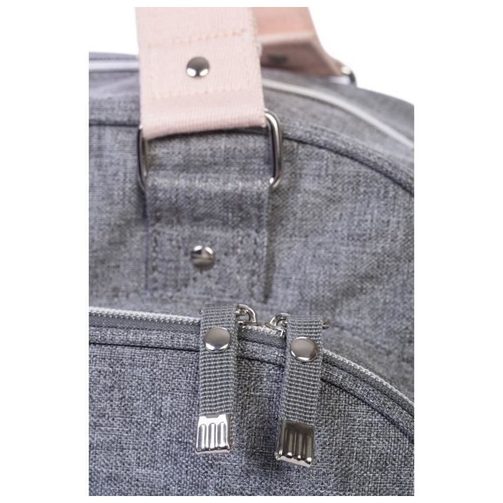 BABY ON BOARD Sac a langer URBAN Sweet Pink - gris/rose