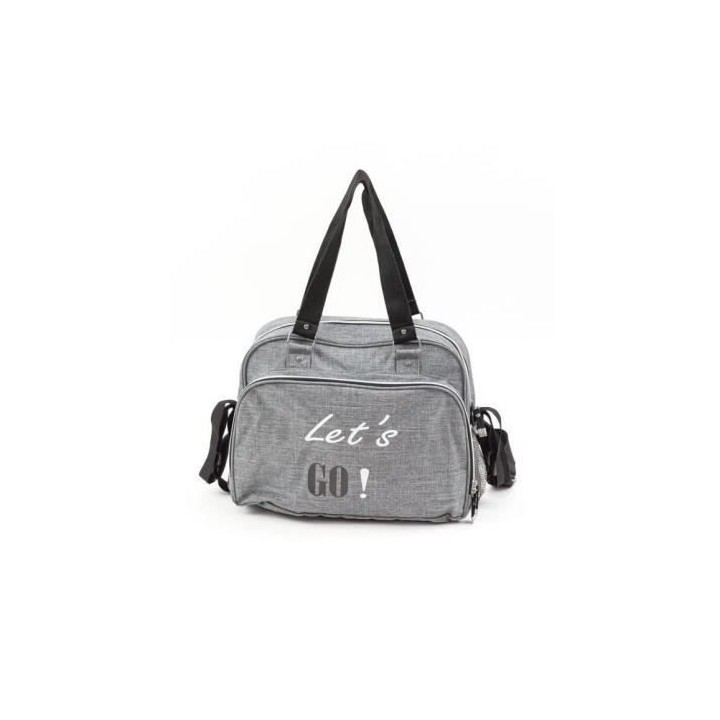 BABY ON BOARD Sac a langer SIMPLY Lets'Go - gris