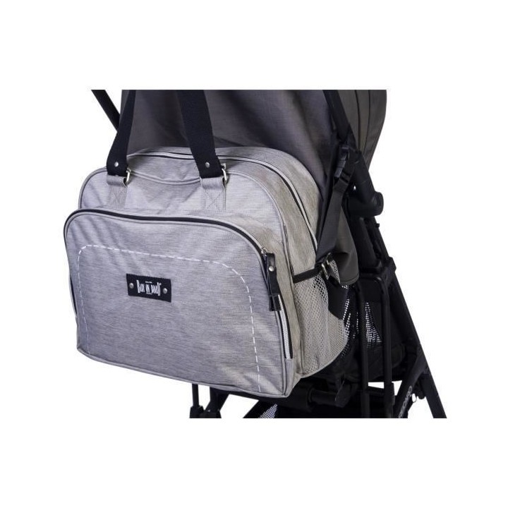 BABY ON BOARD Sac a langer SIMPLY Sushi - gris/noir