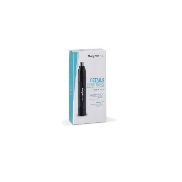 Tondeuse nez/oreilles - BaByliss - E650E - coupe rapide et sûre - tet