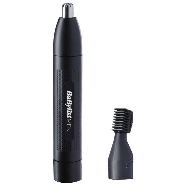 Tondeuse nez/oreilles/sourcils - BaByliss - E652E - Lame en acier inox