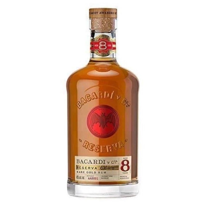 Rhum Bacardi Anejo Cuatro - Rhum vieux - Puerto Rico - 40%vol - 70cl