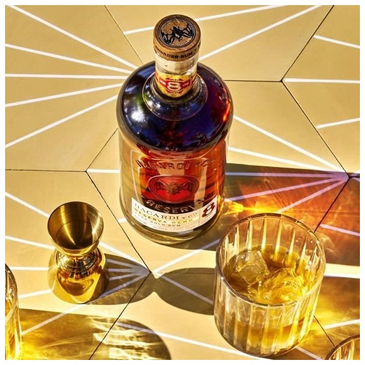 Rhum Bacardi Anejo Cuatro - Rhum vieux - Puerto Rico - 40%vol - 70cl