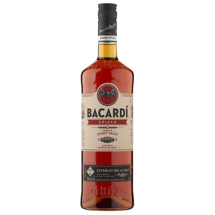 Bacardi Spiced - Rhum ambré - 35,0% Vol. - 70cl