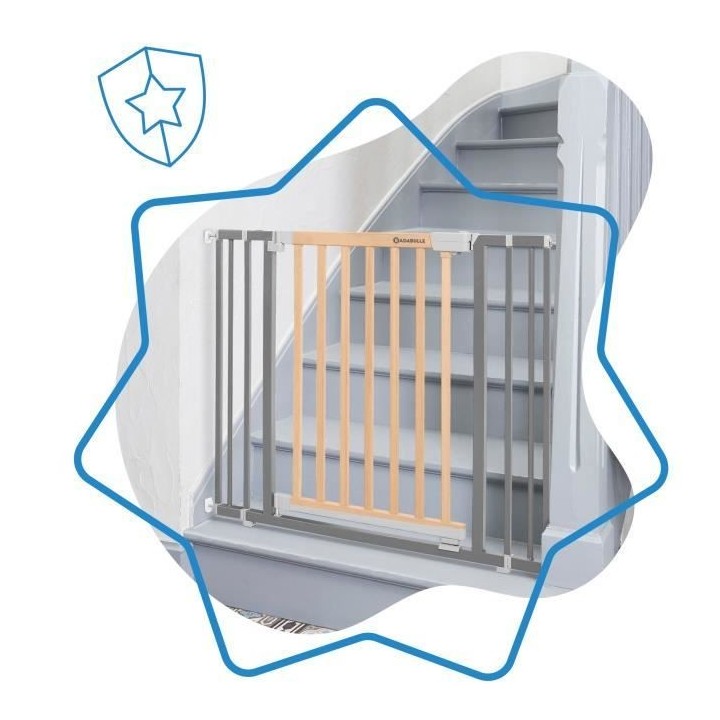 Badabulle Extension barriere sécurité Safe & Protect 17 cm