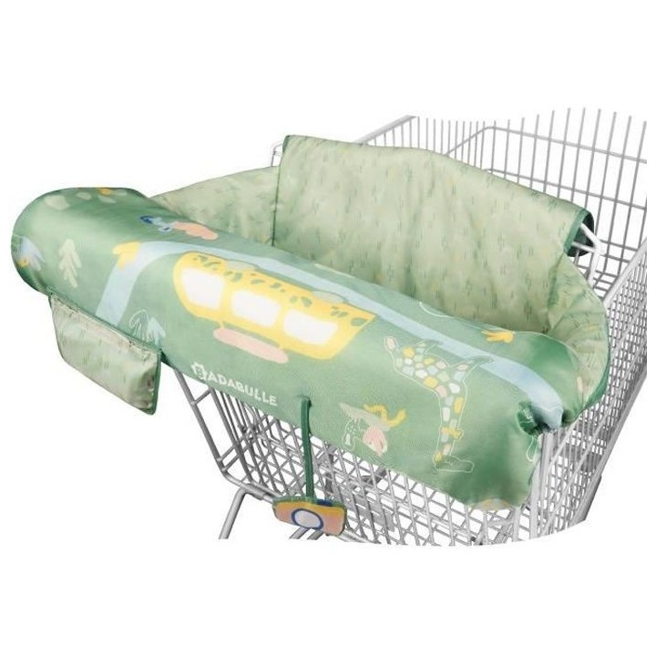 BADABULLE Protege-siege chariot pour enfant, universel, poche de range