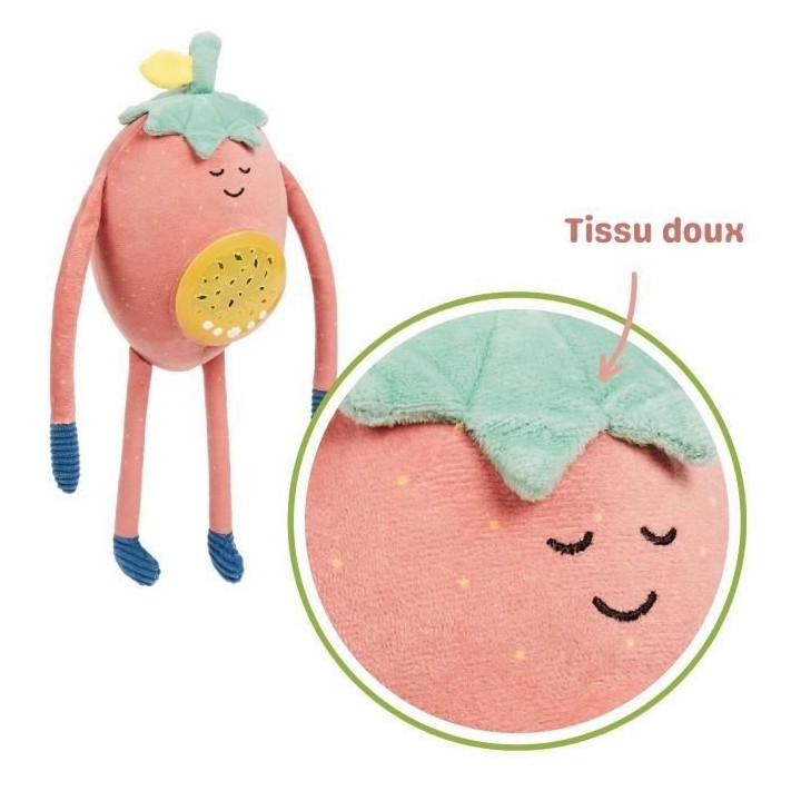 Veilleuse peluche BADABULLE - Modele : BARNABE, projection pour s'endo