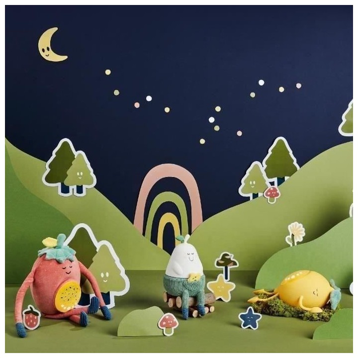 Veilleuse peluche BADABULLE - Modele : BARNABE, projection pour s'endo