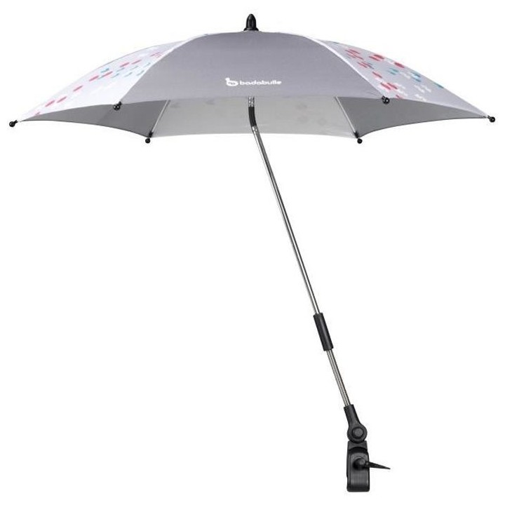 BADABULLE Ombrelle bébé universelle, anti-UV 50+, position adaptable