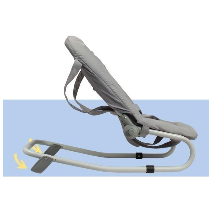 Transat balancelle BAMBISOL - Barre de jeux - Dossier inclinable 3 pos