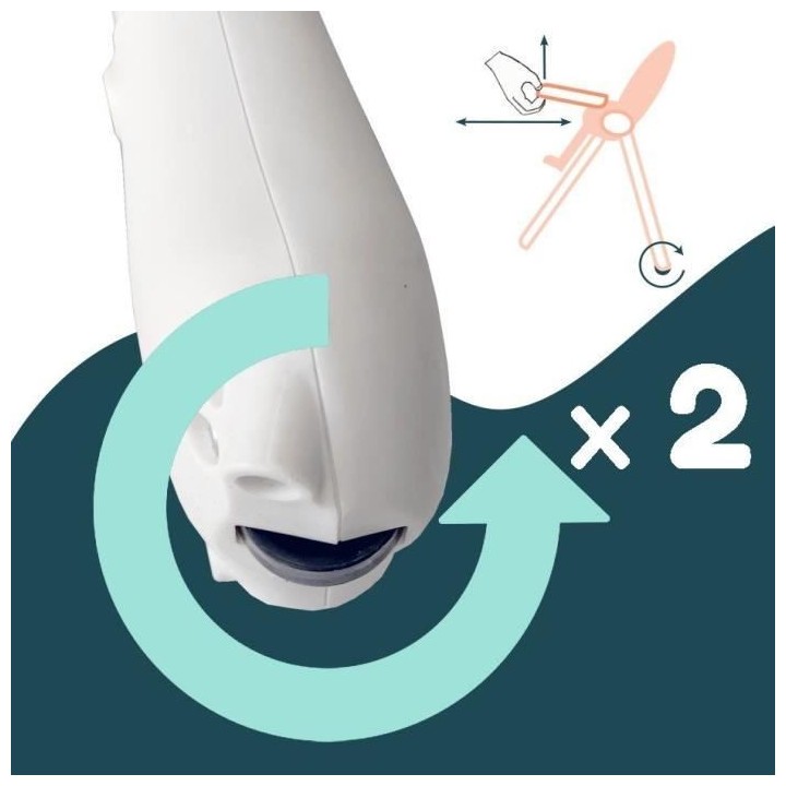 Chaise haute - LOOPING - CH100VT - Multipositions