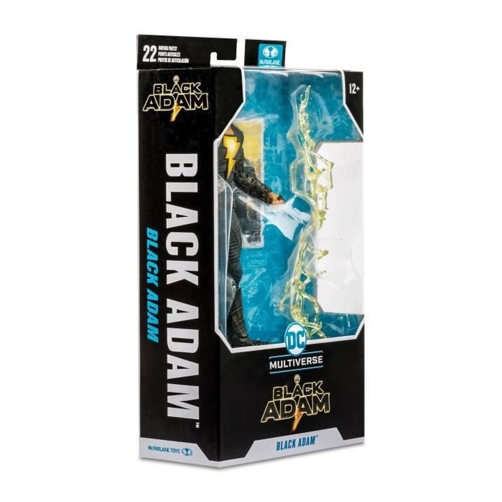 Figurine McFarlane DC Black Adam (costume de héros) - 17 cm - TM15256
