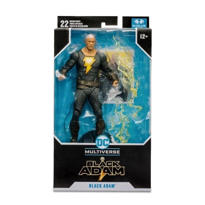 Figurine McFarlane DC Black Adam (costume de héros) - 17 cm - TM15256