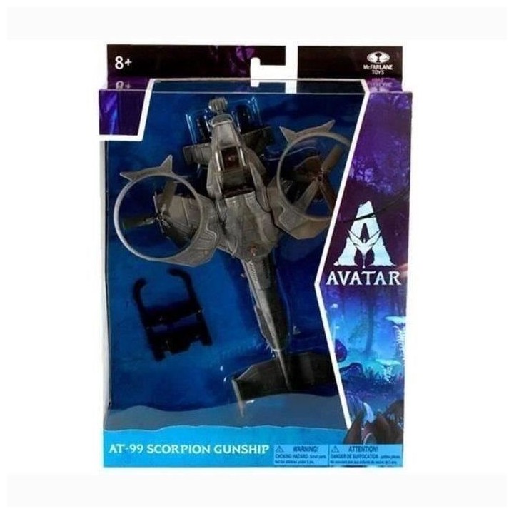 Figurine Avatar - Pilote & Hélicoptere AT-99 Scorpion Gunship - BANDA