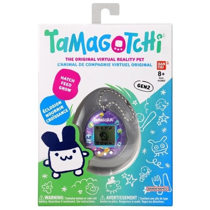 Tamagotchi Original - Bandai - Animal électronique virtuel avec écra