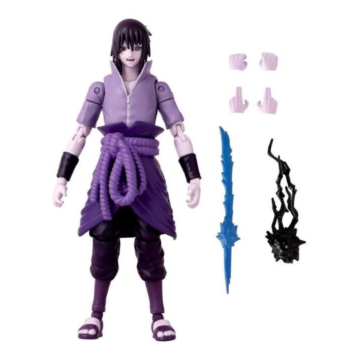 Figurine Anime Heroes 17 cm Sasuke Uchiwa Rinnegan/Mangekyo Sharingan