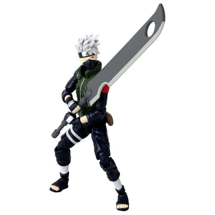 Figurine Anime Heroes - Bandai - Naruto Shippuden - Kakashi Hatake (Fo