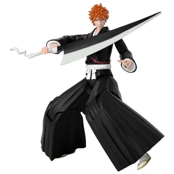 Figurine Anime Heroes 17 cm - Kurosaki Ichigo - Bleach - BANDAI