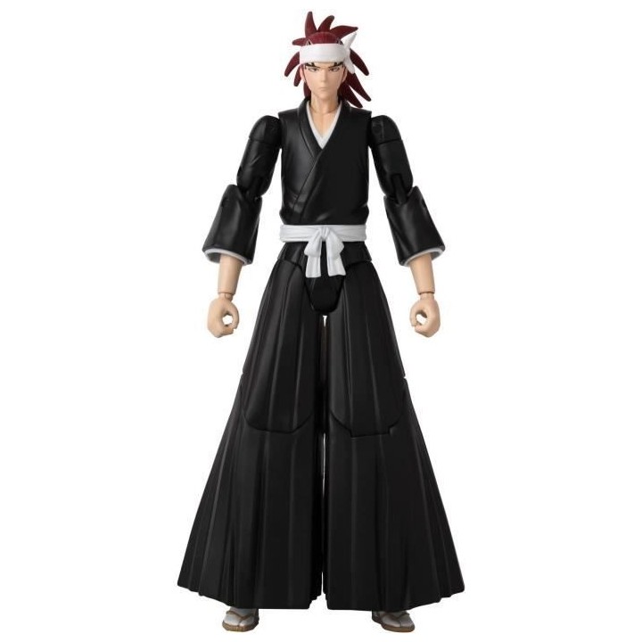 Figurine Anime Heroes 17 cm - Abarai Renji - Bleach - BANDAI