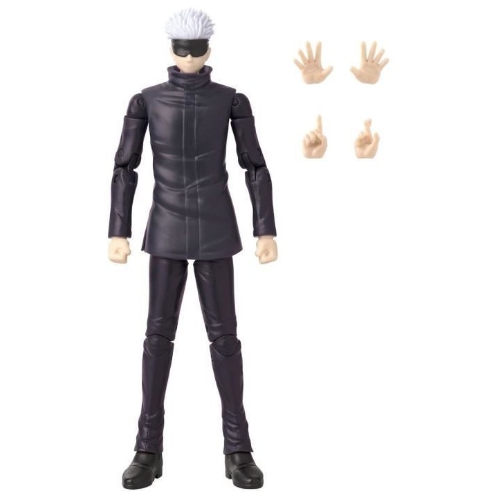 Figurine Anime Heroes 17 cm - Gojo Satoru - Jujutsu Kaisen - Bandai