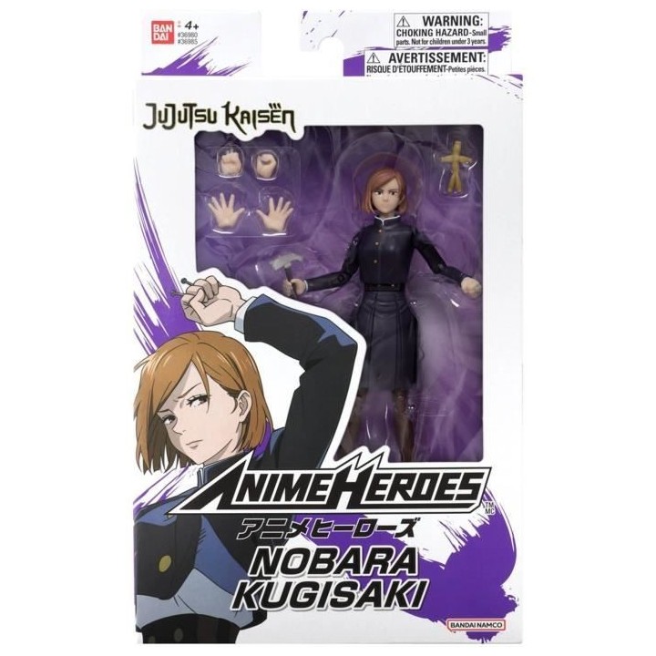 Figurine Anime Heroes 17 cm - Kugisaki Nobara - Jujutsu Kaisen - Banda