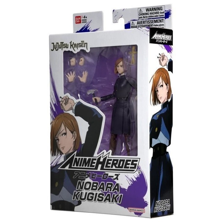 Figurine Anime Heroes 17 cm - Kugisaki Nobara - Jujutsu Kaisen - Banda