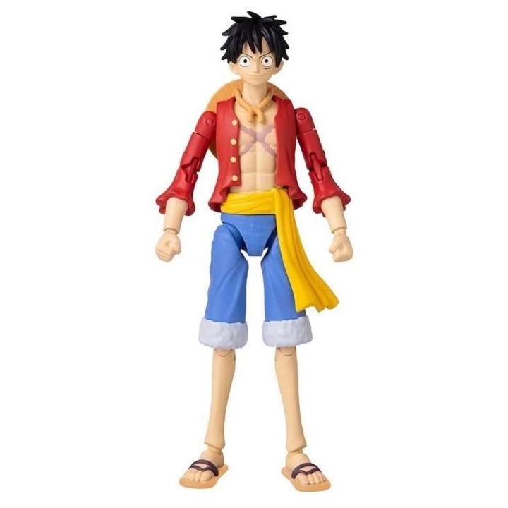 Figurine Anime Heroes - Bandai - One Piece - Luffy - 17 cm